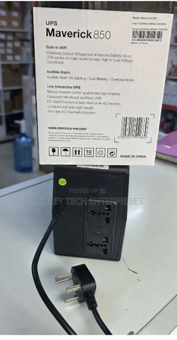 New Mercury Maverick 850va Ups – Reliable Power Backup