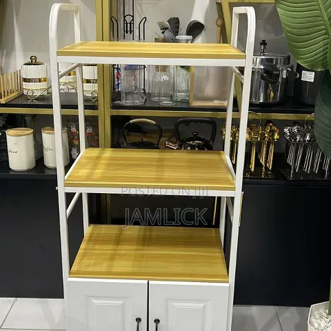 White Premium Kitchen Storage Cabinet - Cv