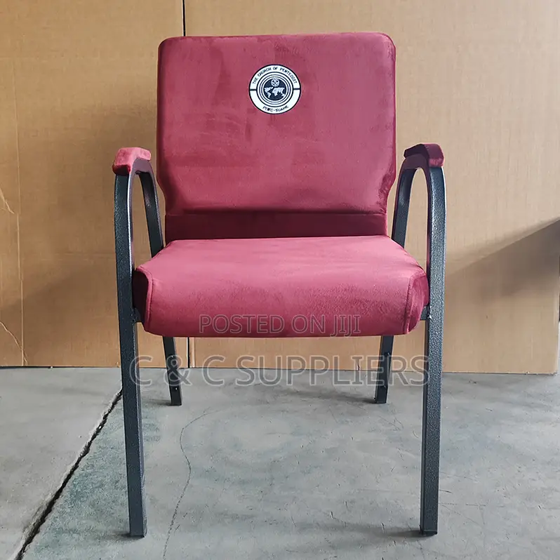 Comfortable Fabric Church Chair