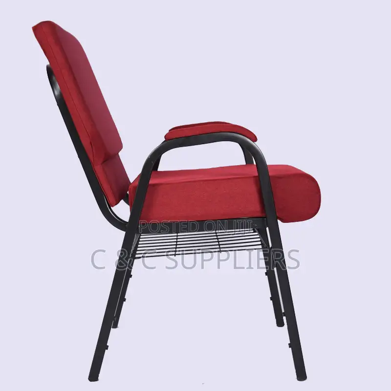 Comfortable Fabric Church Chair