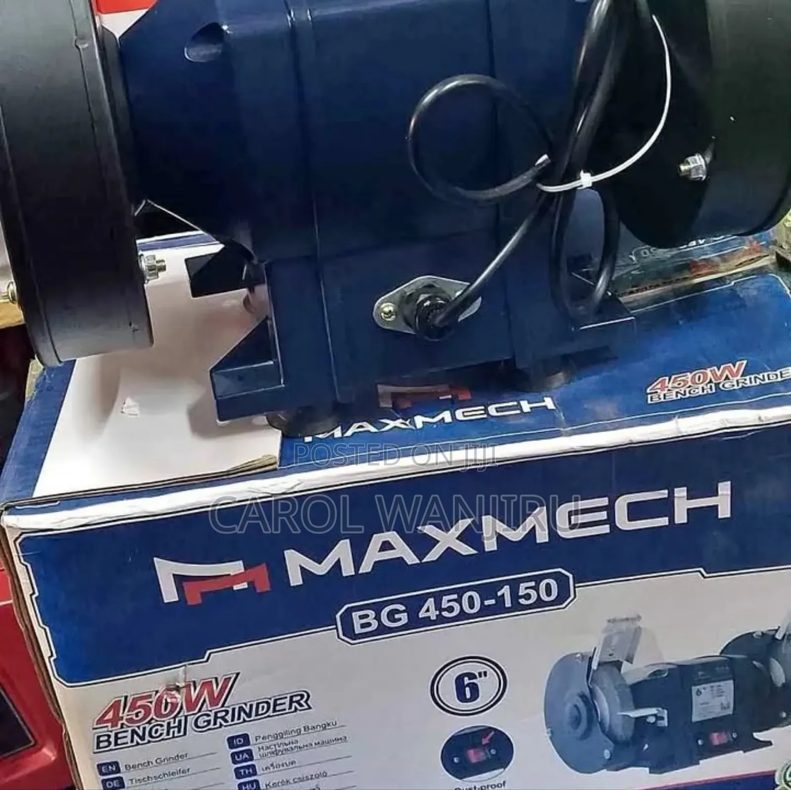 New 6 Inch Maxmech Bench Grinder/Maxmech 6inch Bench Grinder