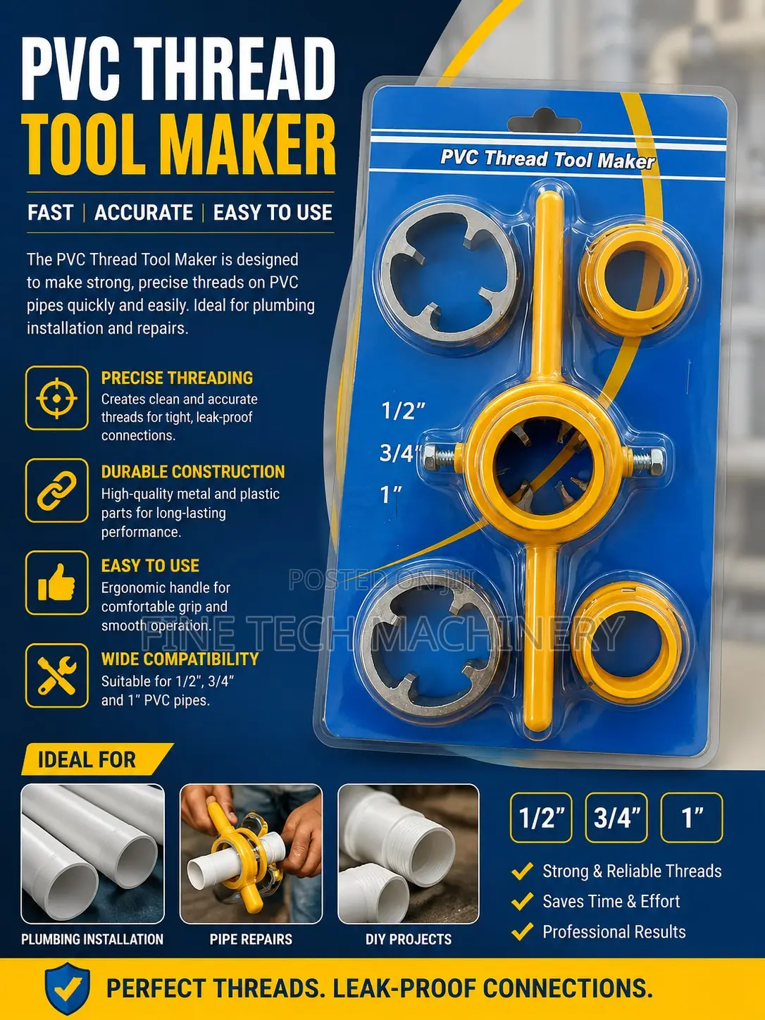 PVC Thread Tool Makerset