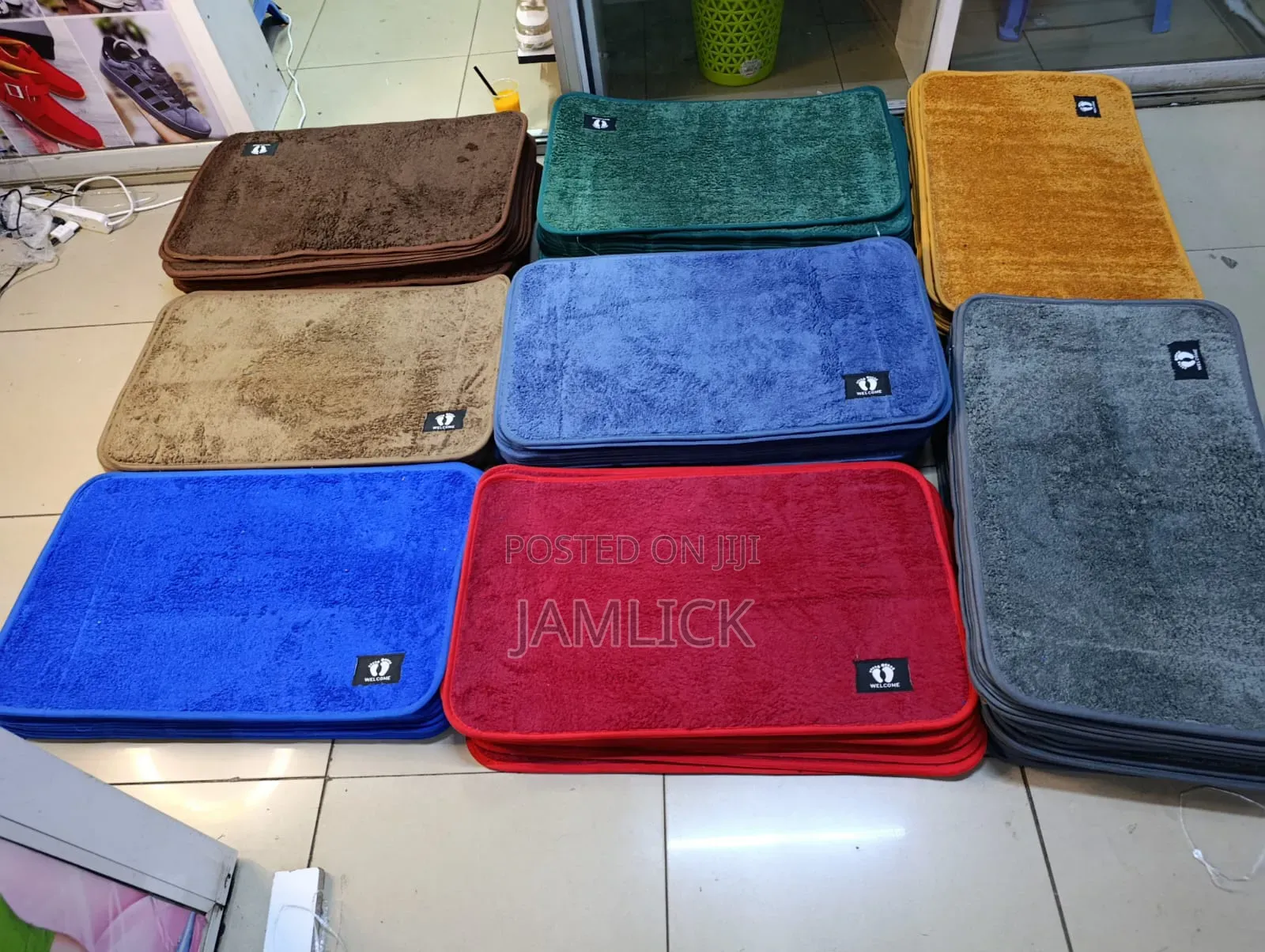 Large Soft Door Mat (46 × 76 Cm) - Bb