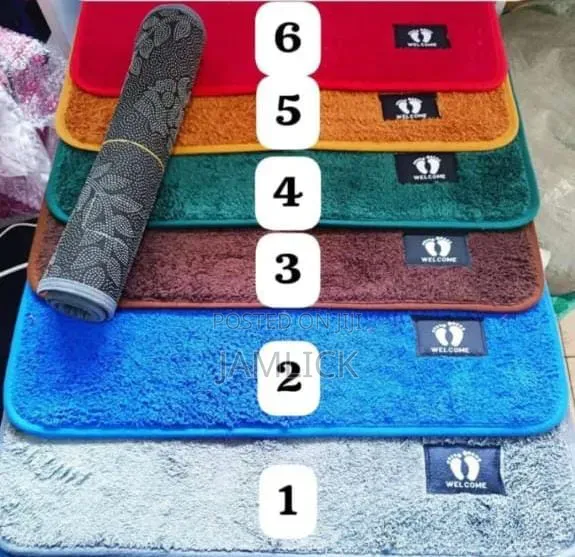 Large Soft Door Mat (46 × 76 Cm) - Bb