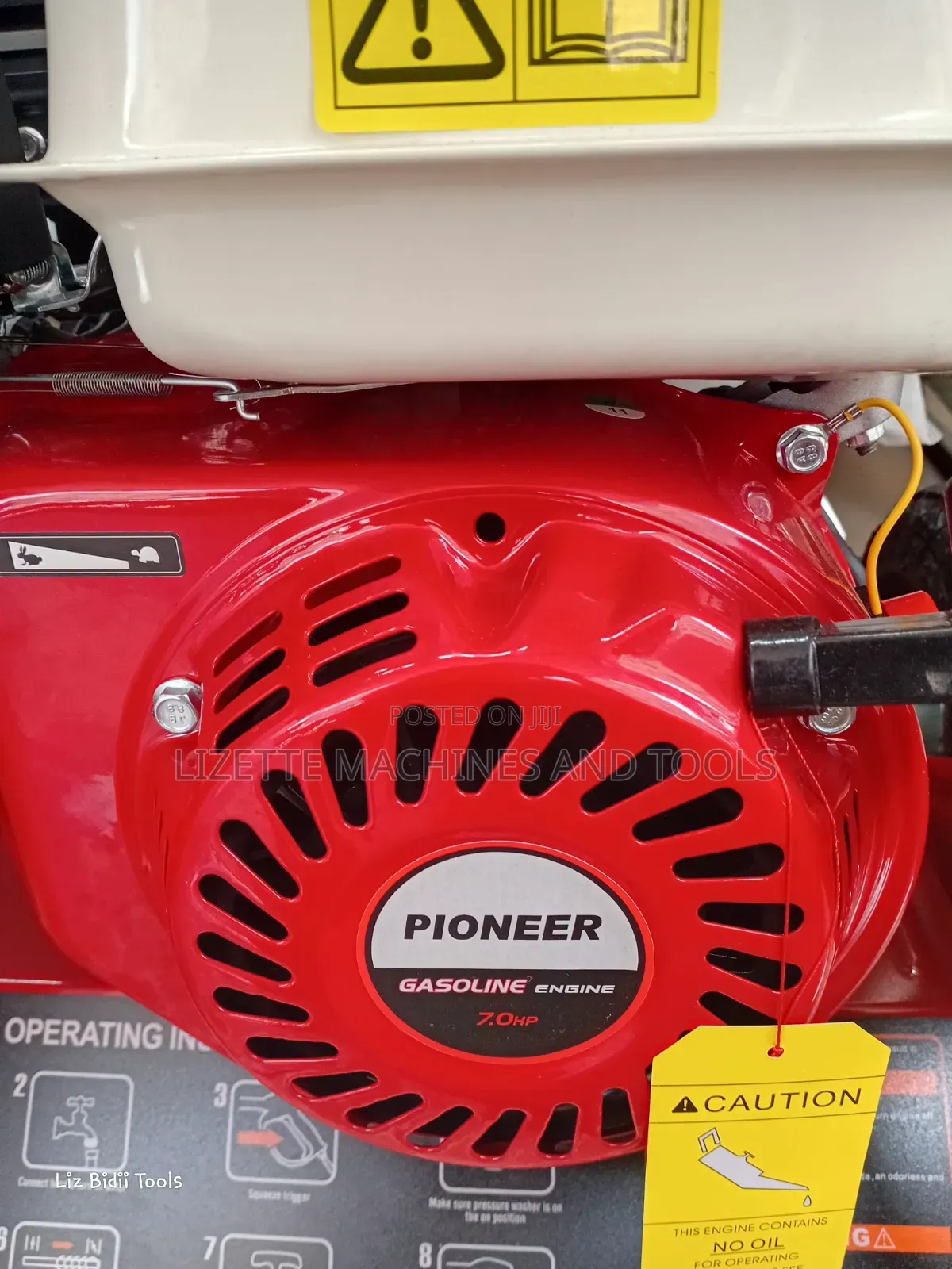 Pioneer 2500psi Gasoline High Pressure Washer/Carwash Machine