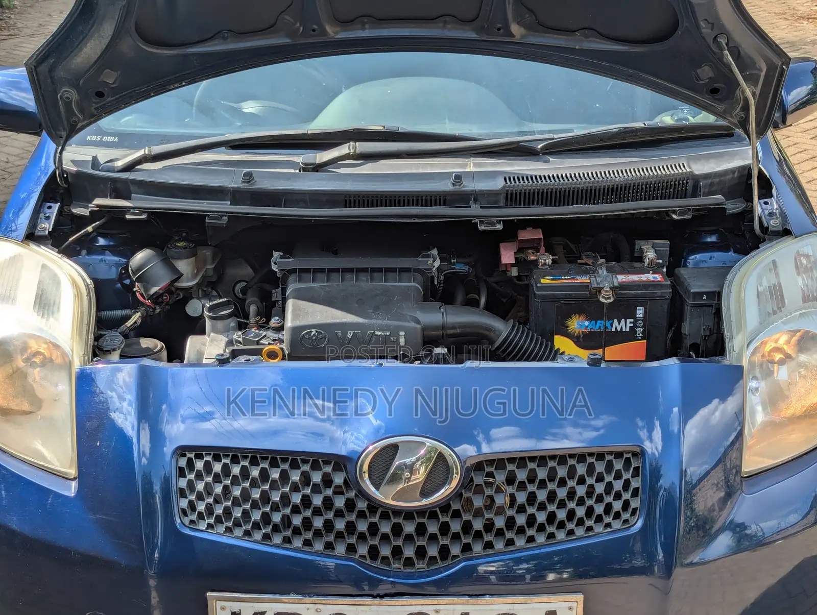 Toyota Vitz 1.3 FWD 3dr 2006 Blue