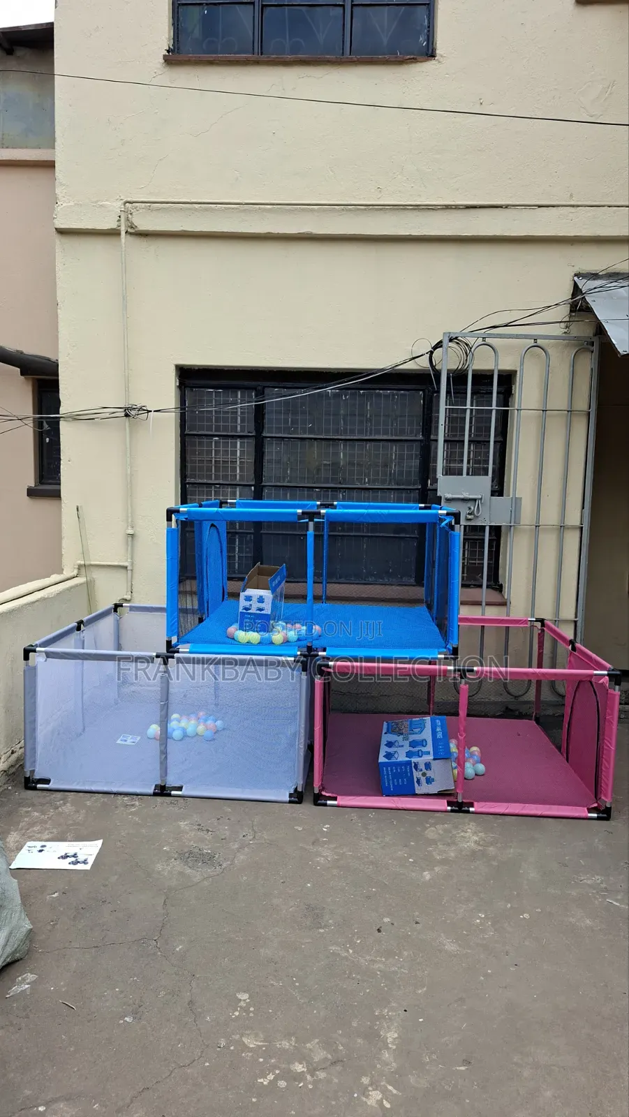 Baby Safety Play Fence | Indoor Outdoor Kids Playpen