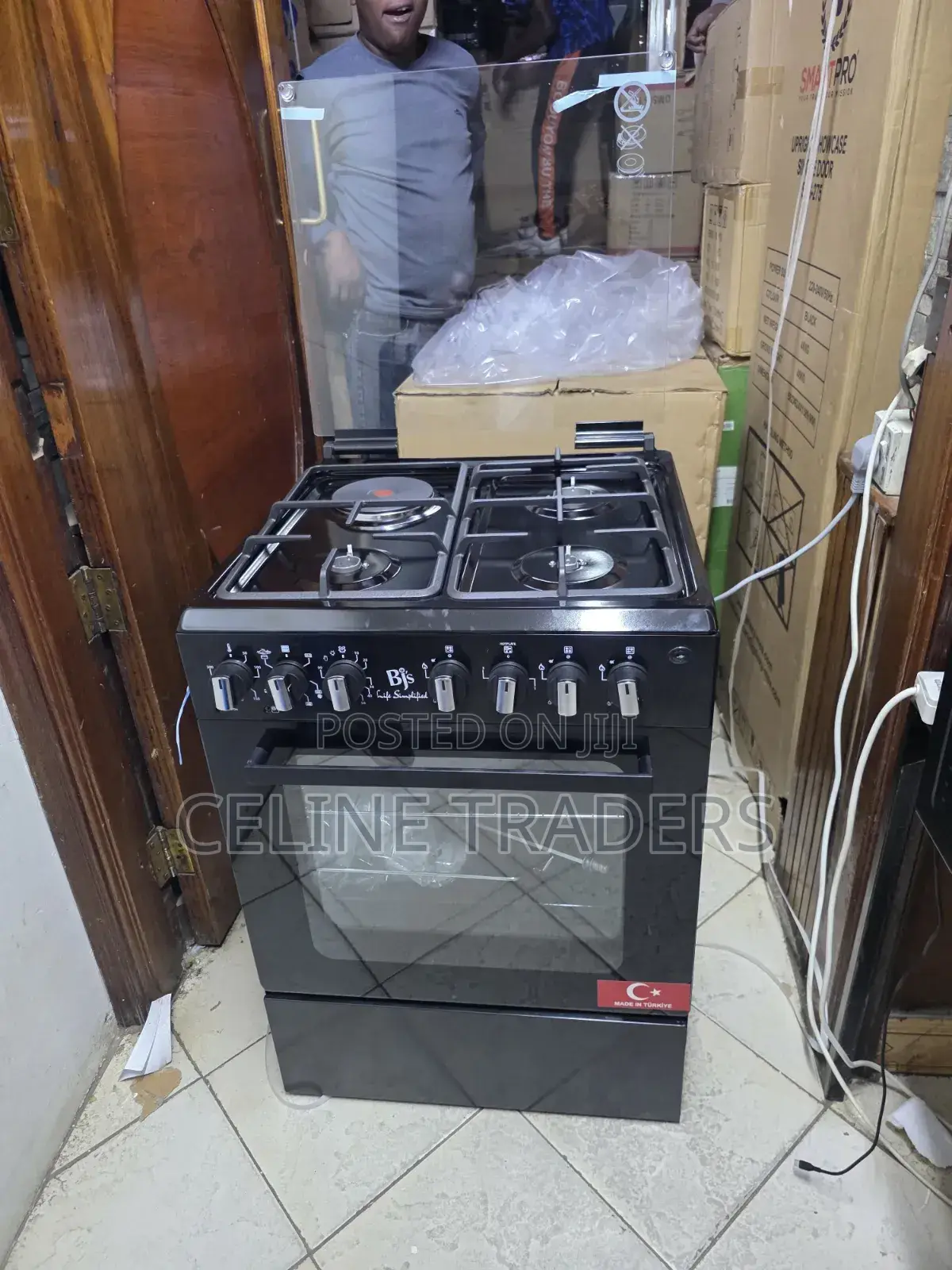 BJS Free Standing Cooker 3+1 Elite Model