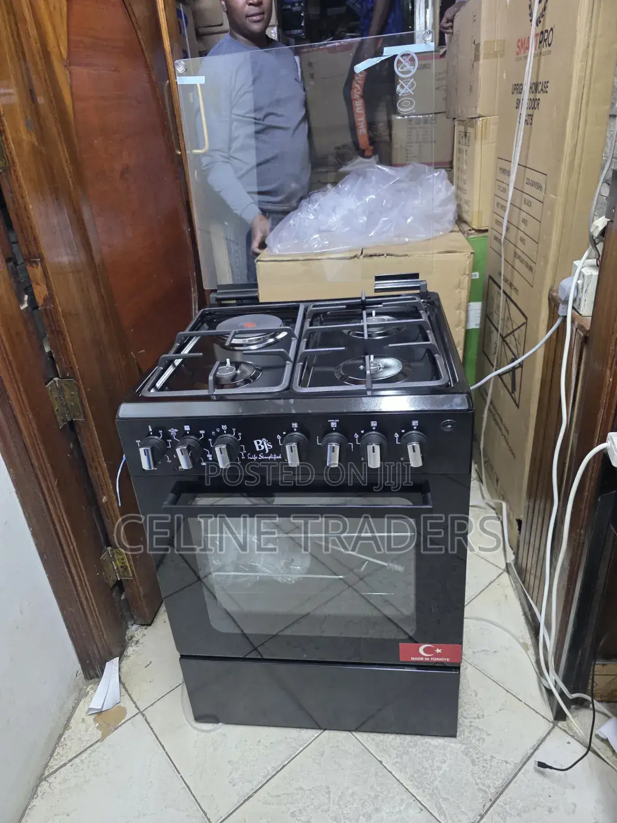 BJS Free Standing Cooker 3+1 Elite Model