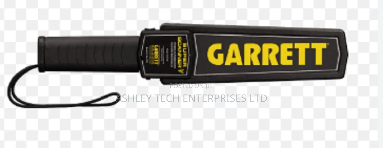 Original Garrett Super Scanner Security Metal Detector