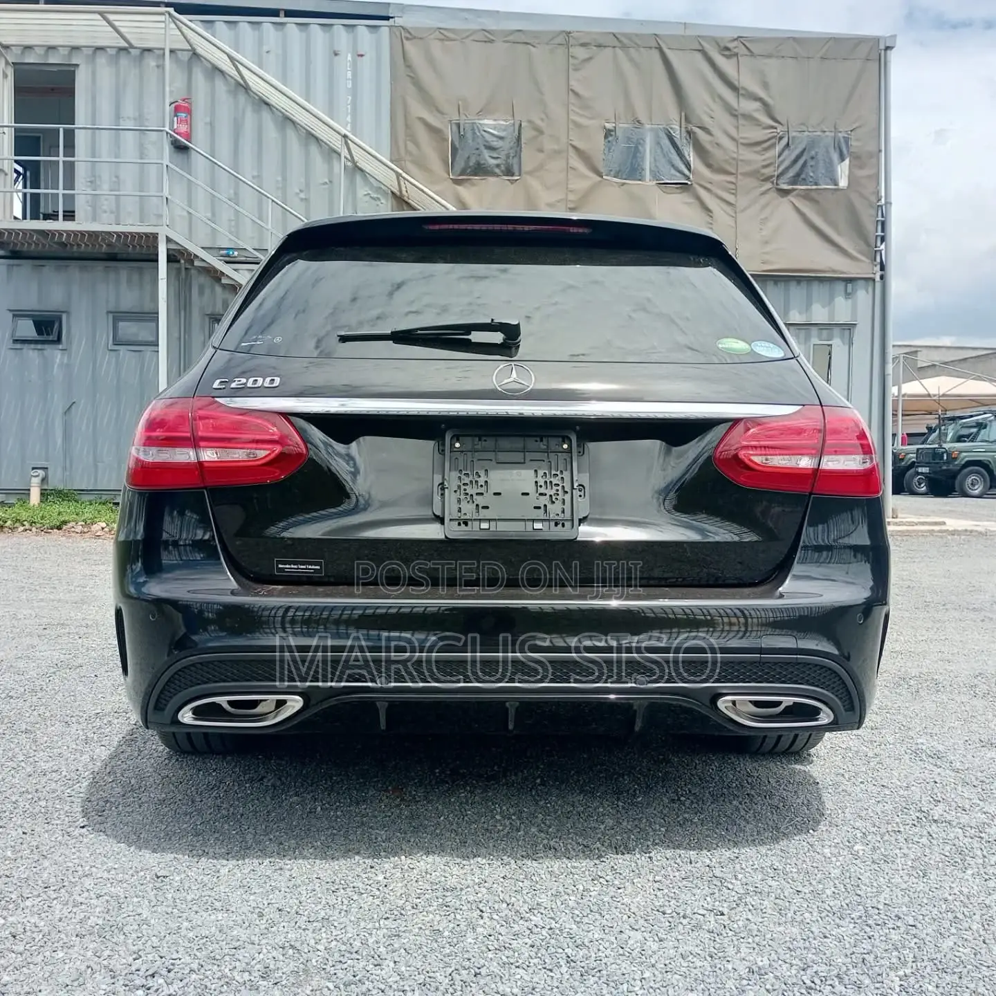Mercedes-Benz C200 2017 Black