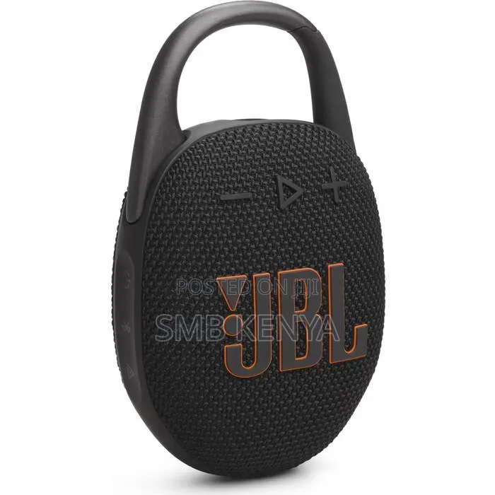 JBL Clip 5-7watts Portable Waterproof Speaker-Black