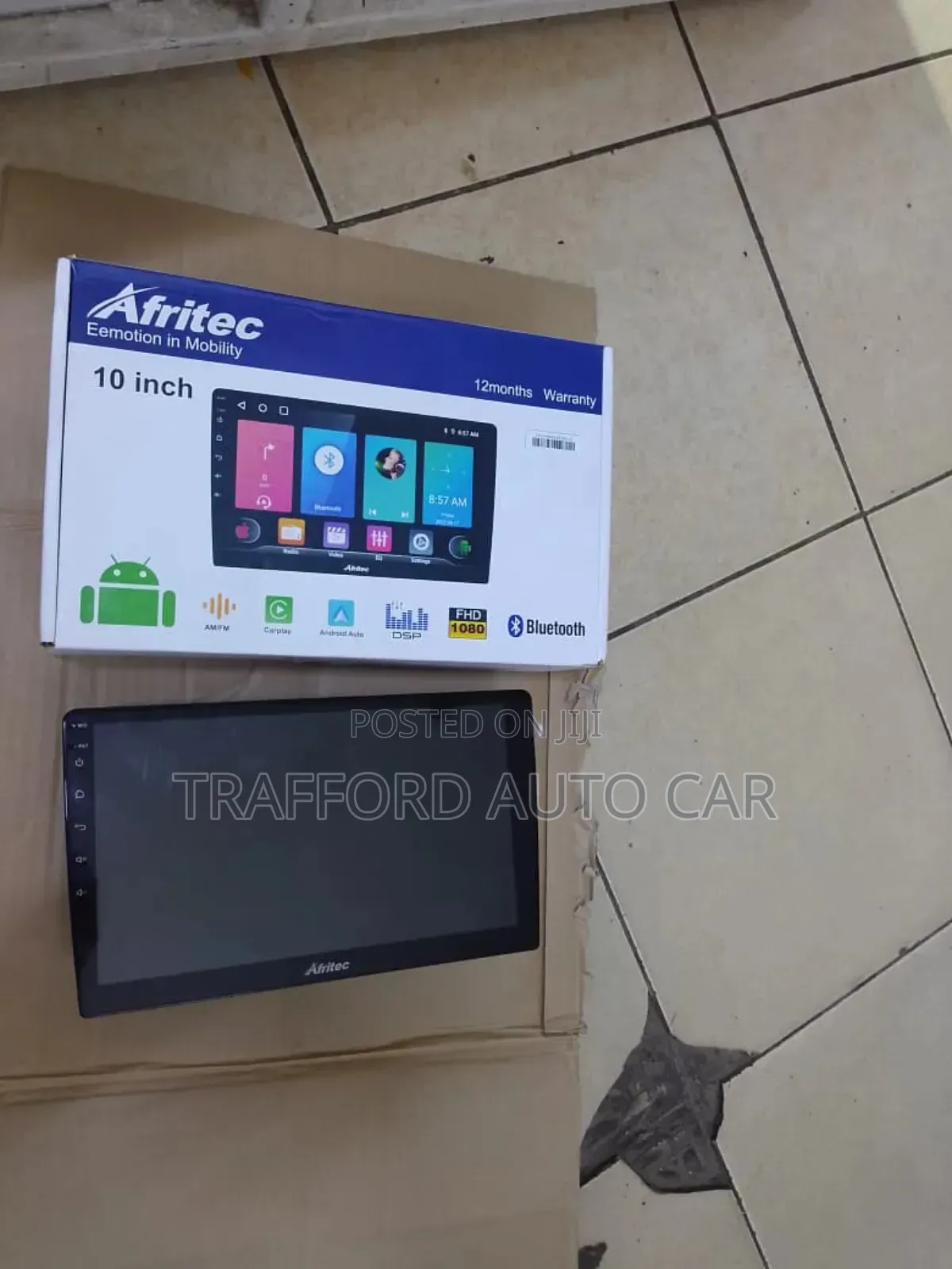 Afritec 10 Inch Android Radio