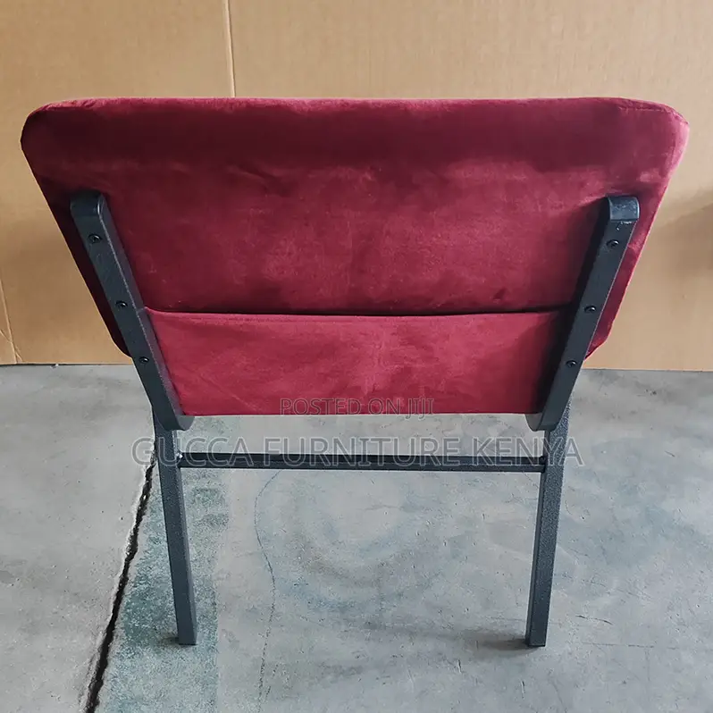 Red Fabricated Banquet Wedding Chair
