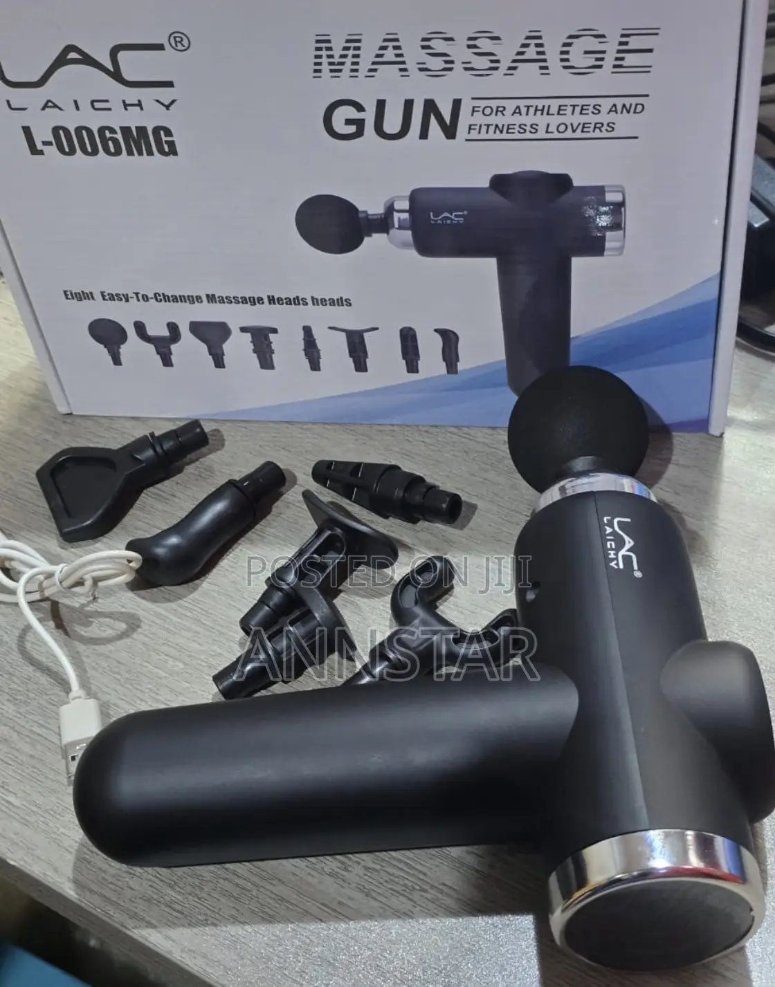 8 in 1 Massage Gun -LCD Touch Screen