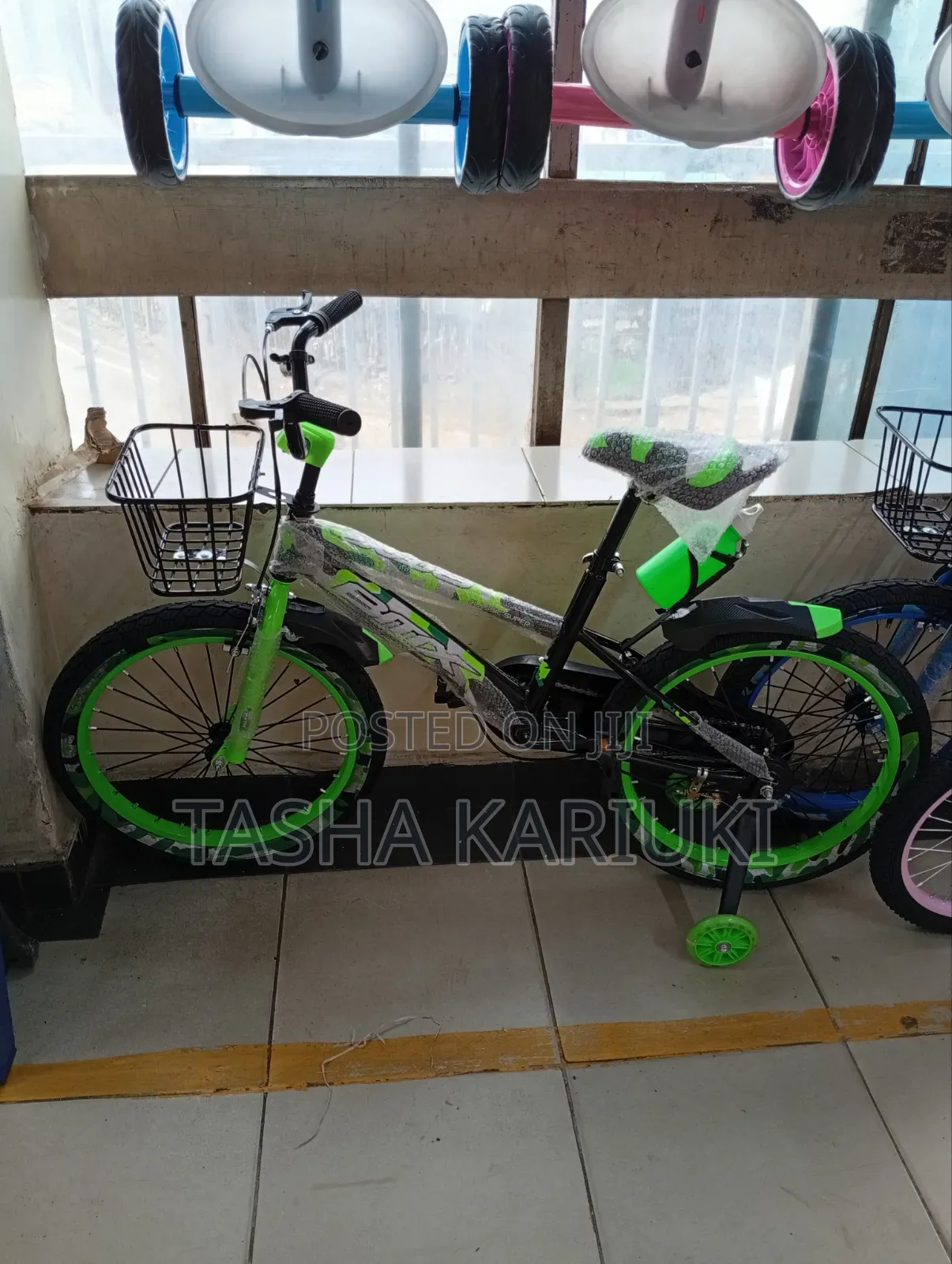 Kids Bike With Basket Size 16