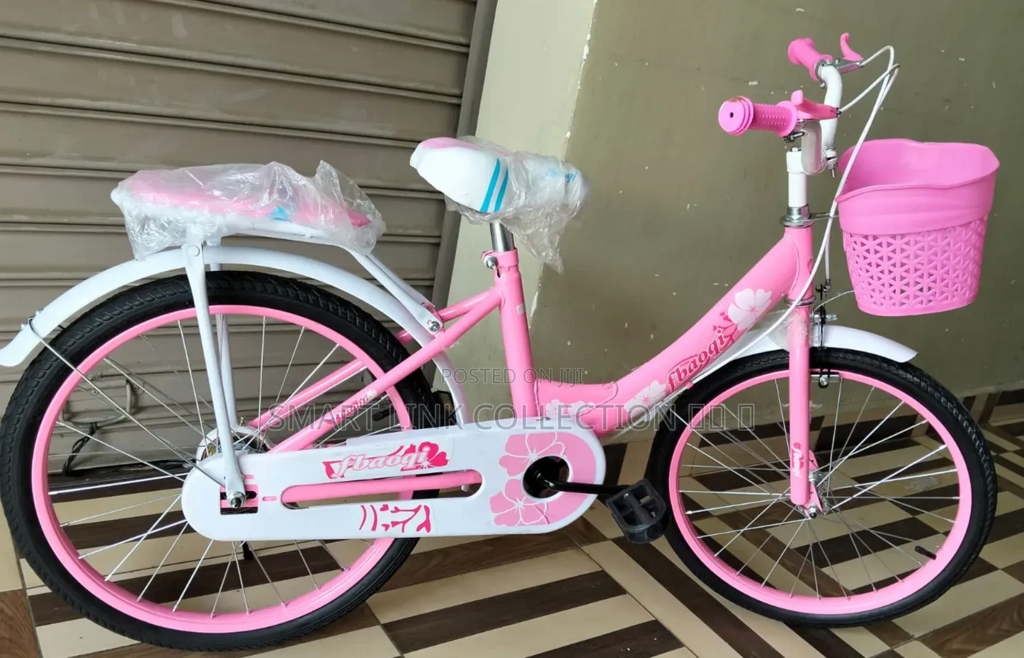 Pink 20-Inch Girl's Bicycles