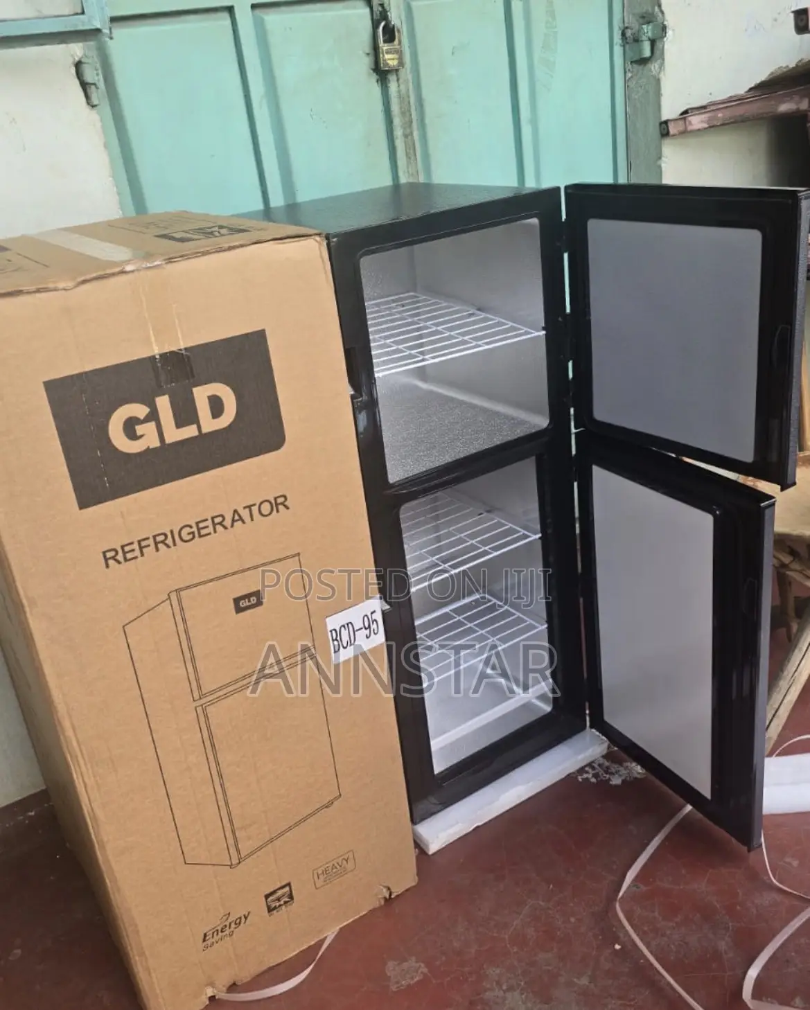 95 Litres GLD Double Door Bottom Freezer Refrigerator