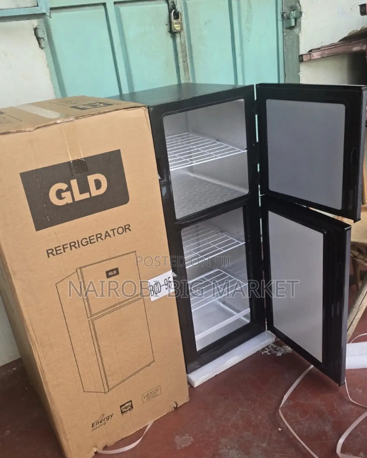 95 Litres GLD Double Door Bottom Freezer Refrigerator
