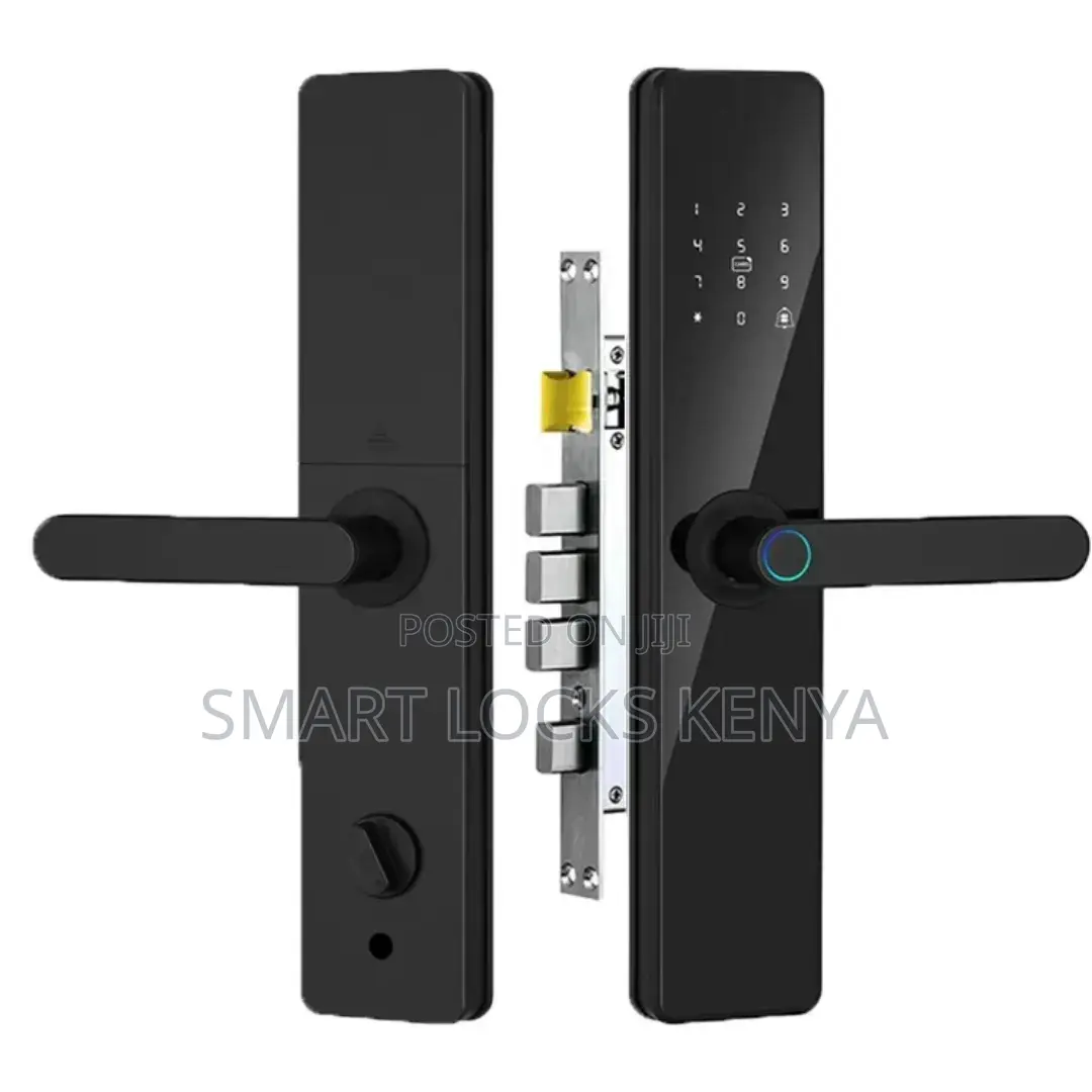 Smart Lock Mart Wifi Black Digital Door Lock