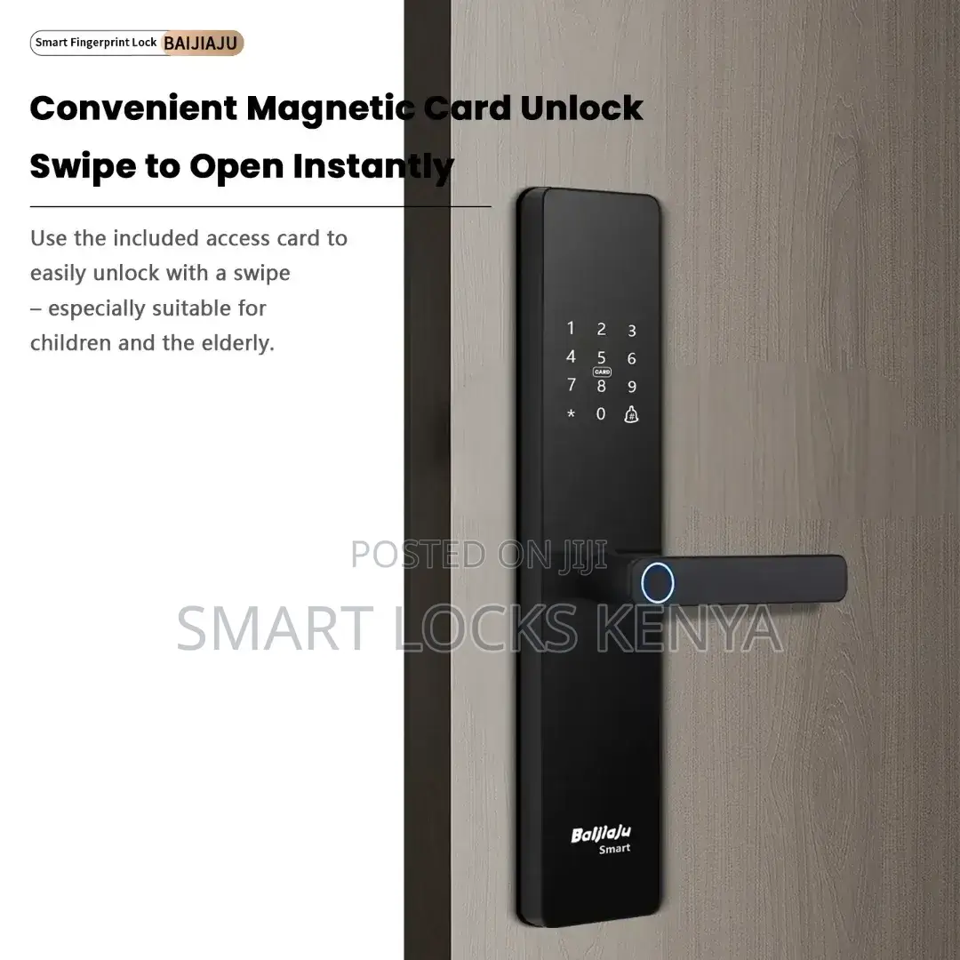 Smart Lock Tuya App Smartlock Fingerprints Password Key Card