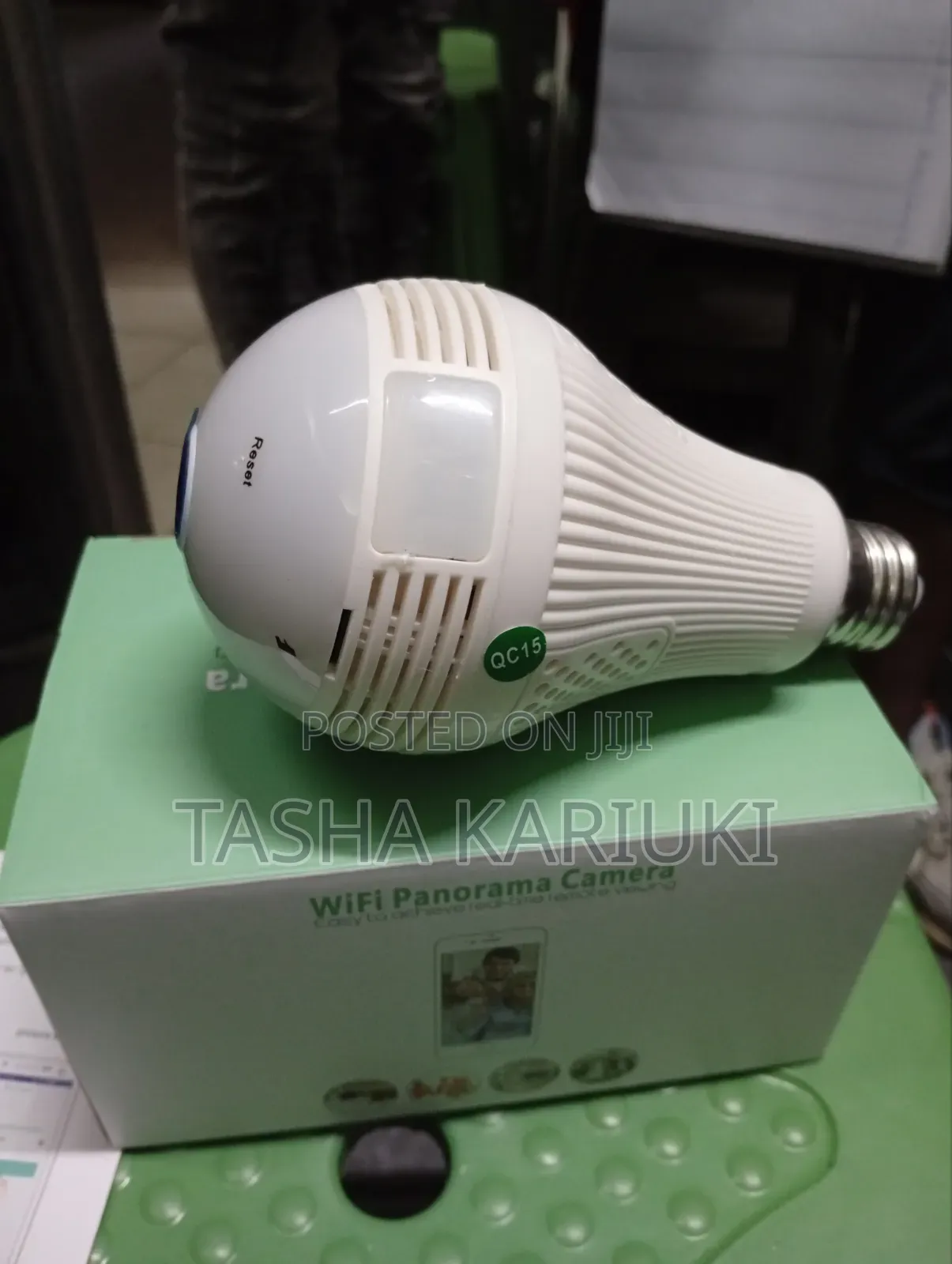 V380 Bulb Camera / Spy Camera
