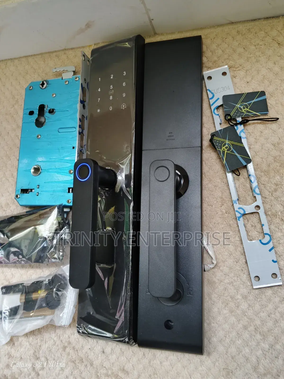 Home Security Smart Digit Lock Tuya Wifi App Smart Fingerprints Lock