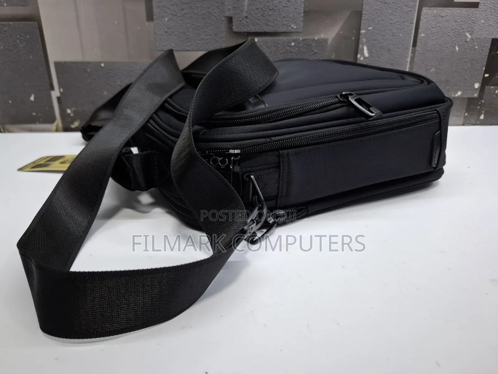 Omaya Men's Vertical Shoulder Pouch/Bag