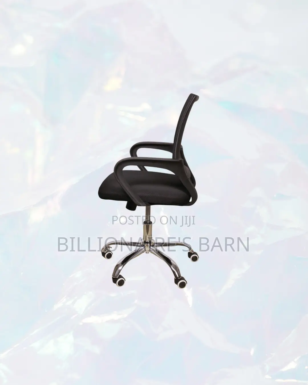 Practical Secretarial Mesh Office Chair Ergonomic Design for Desk Use