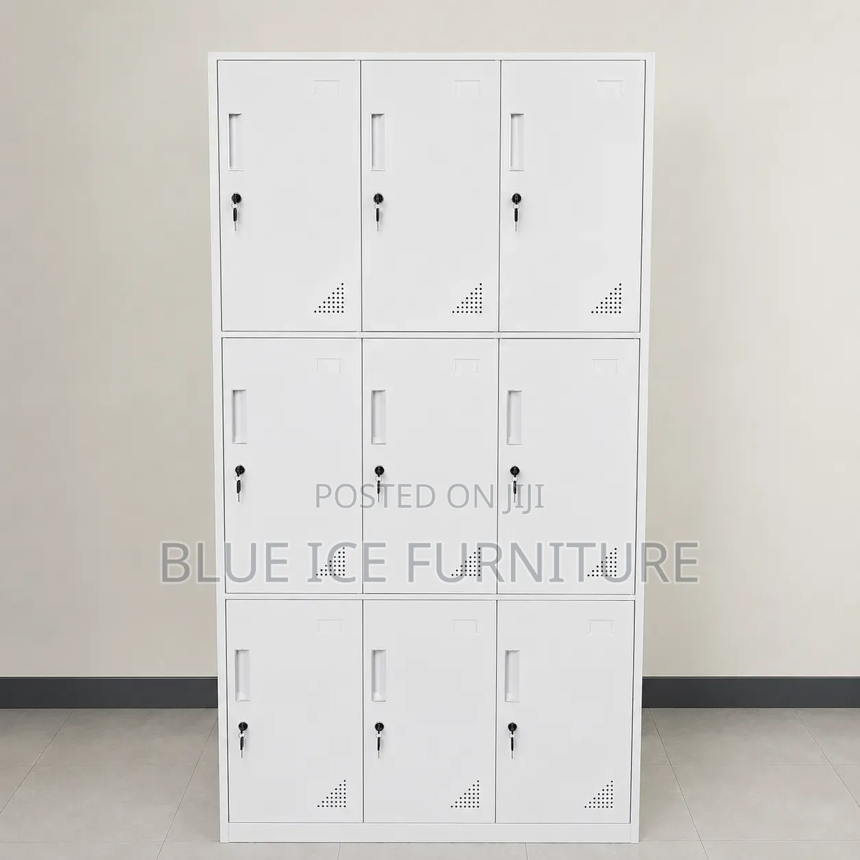 Heavy Duty 9 Door Storing Cabinet With Door Locks