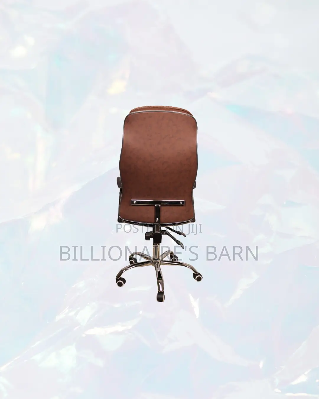 Practical Ergonomic Executive Leather Chair High Back for Desk Use