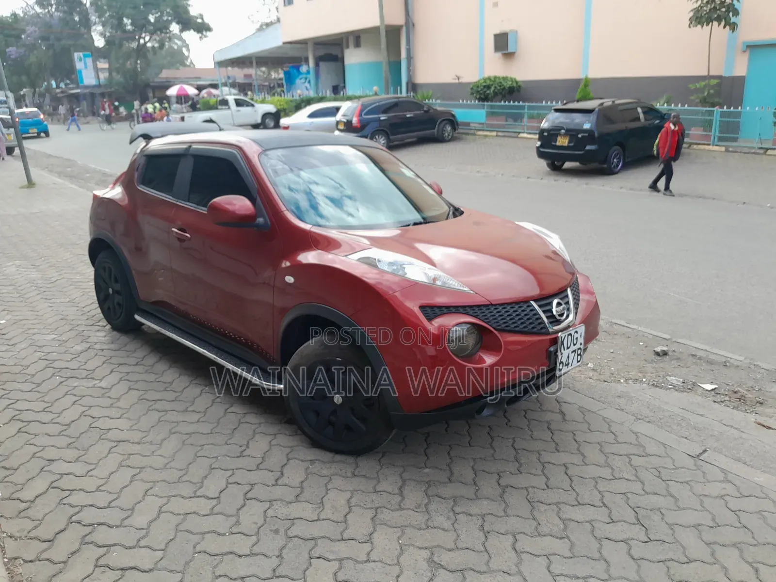Nissan Juke 2015 Maroon