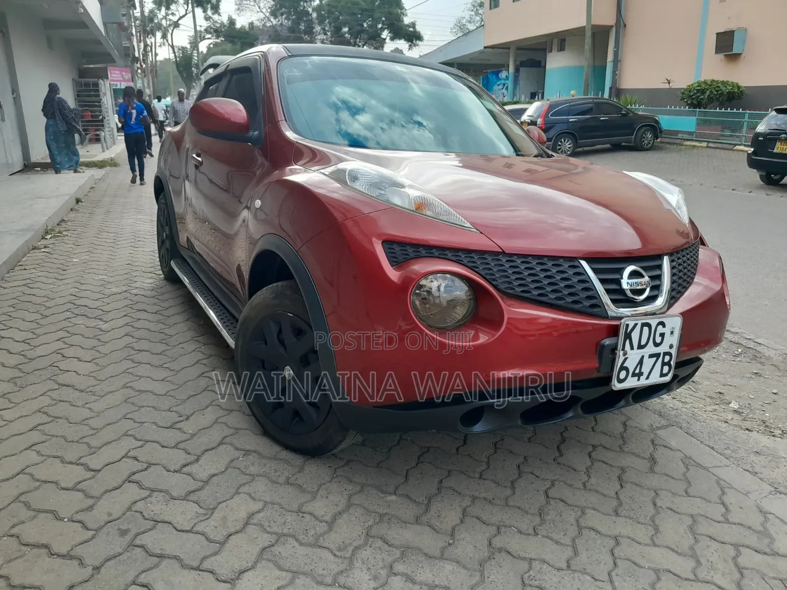 Nissan Juke 2015 Maroon
