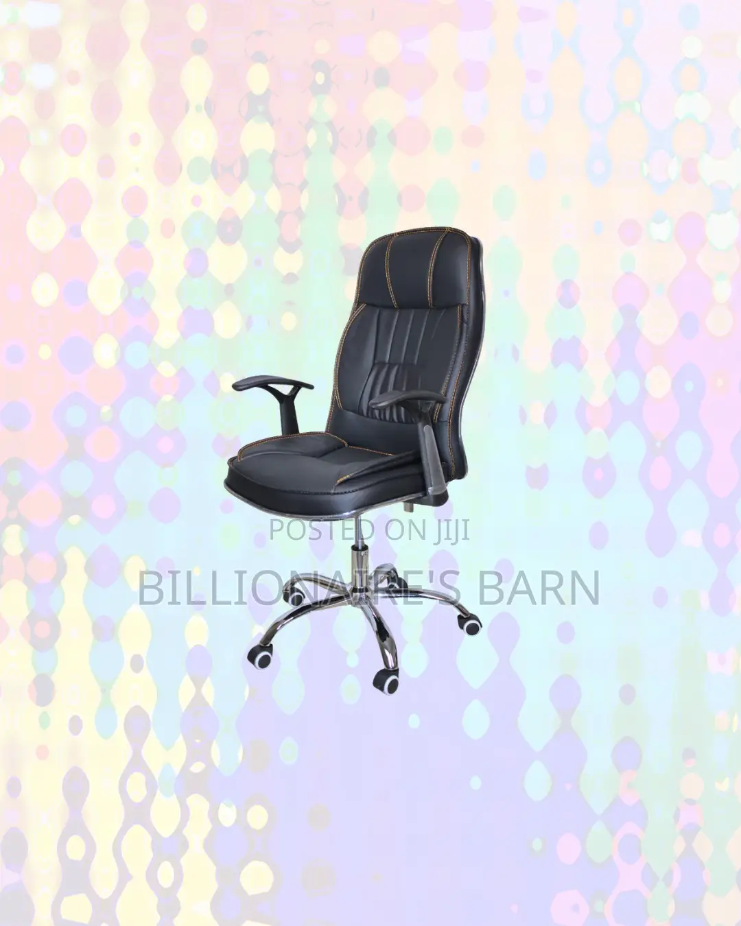 Executive Leather Office Chair High Back for Executive Office Style