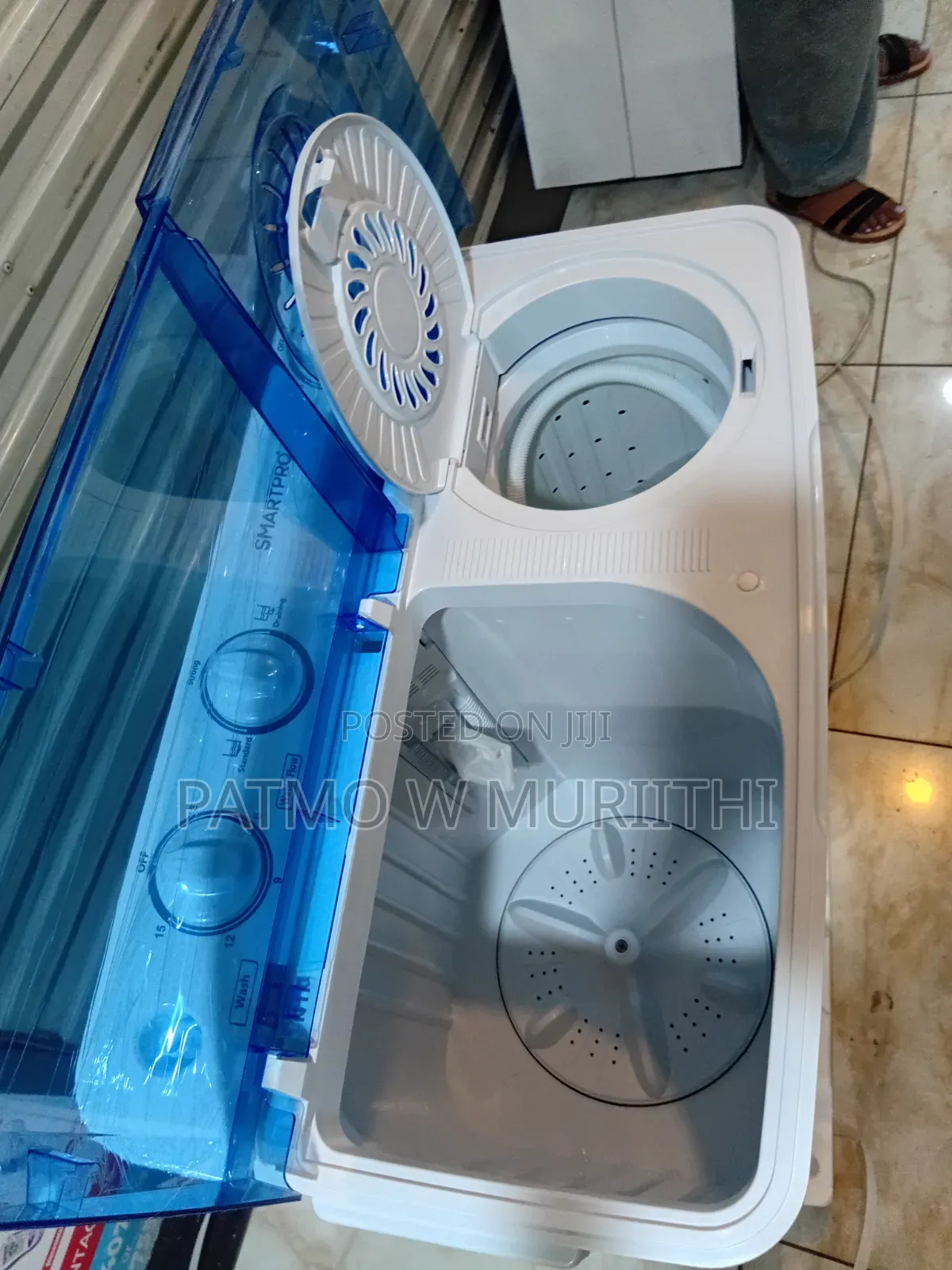 8kgs Smartpro Washing Machine Topload Wash and Spin