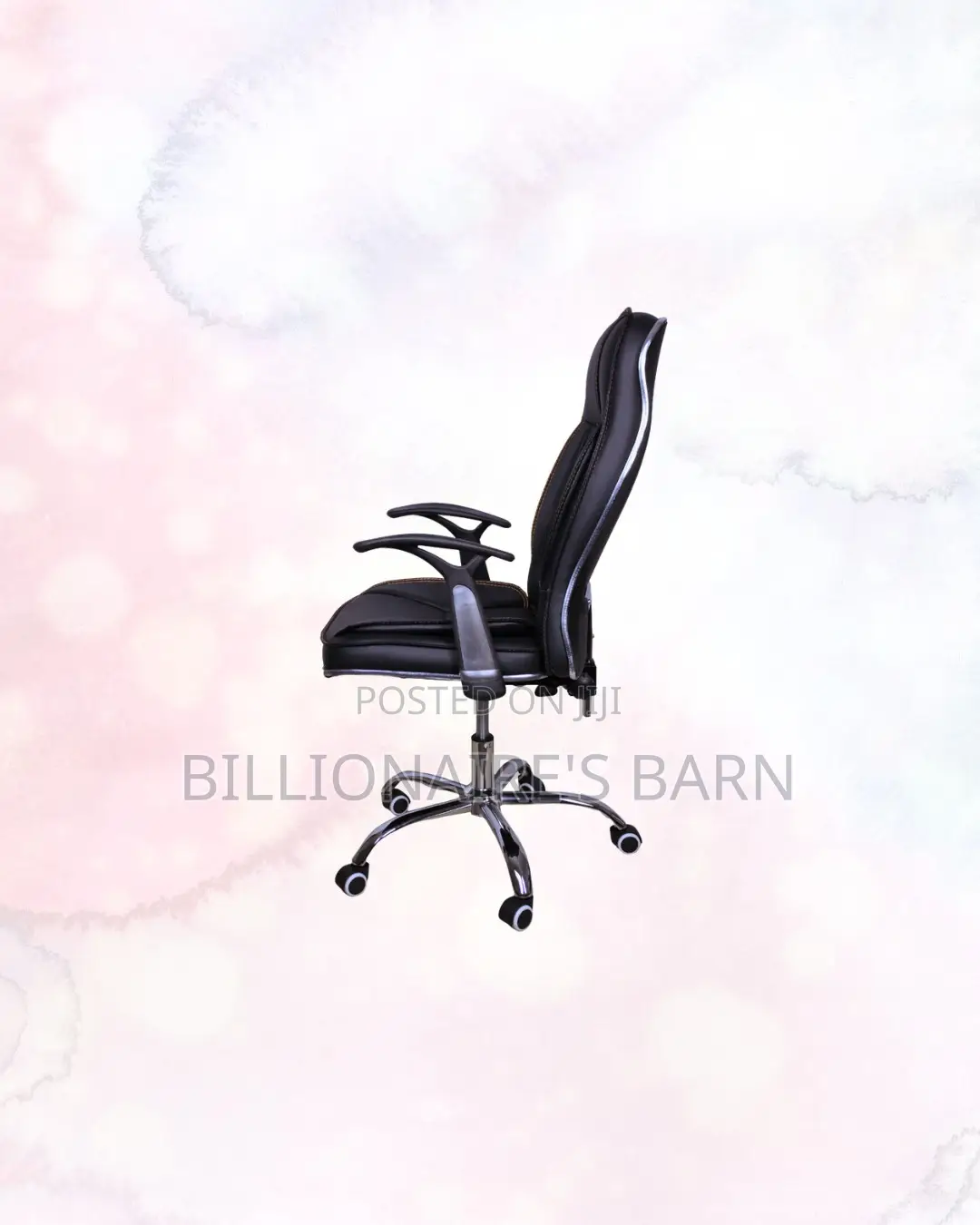 Executive Leather Office Chair High Back for Everyday Seating Comfort
