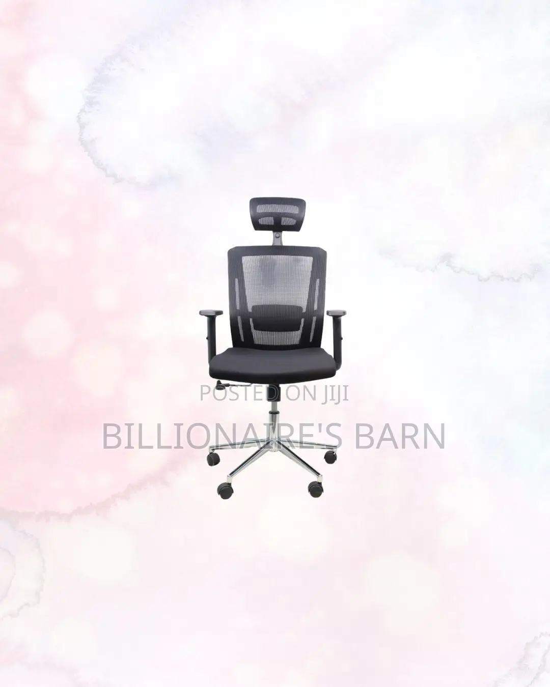 Mesh Office Chair With Headrest for Everyday Seating Comfort