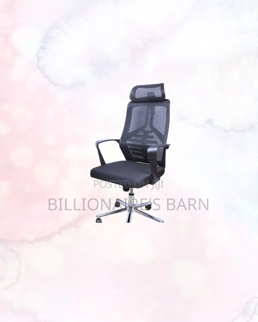High Back Mesh Office Chair Support for Task Based Productivity