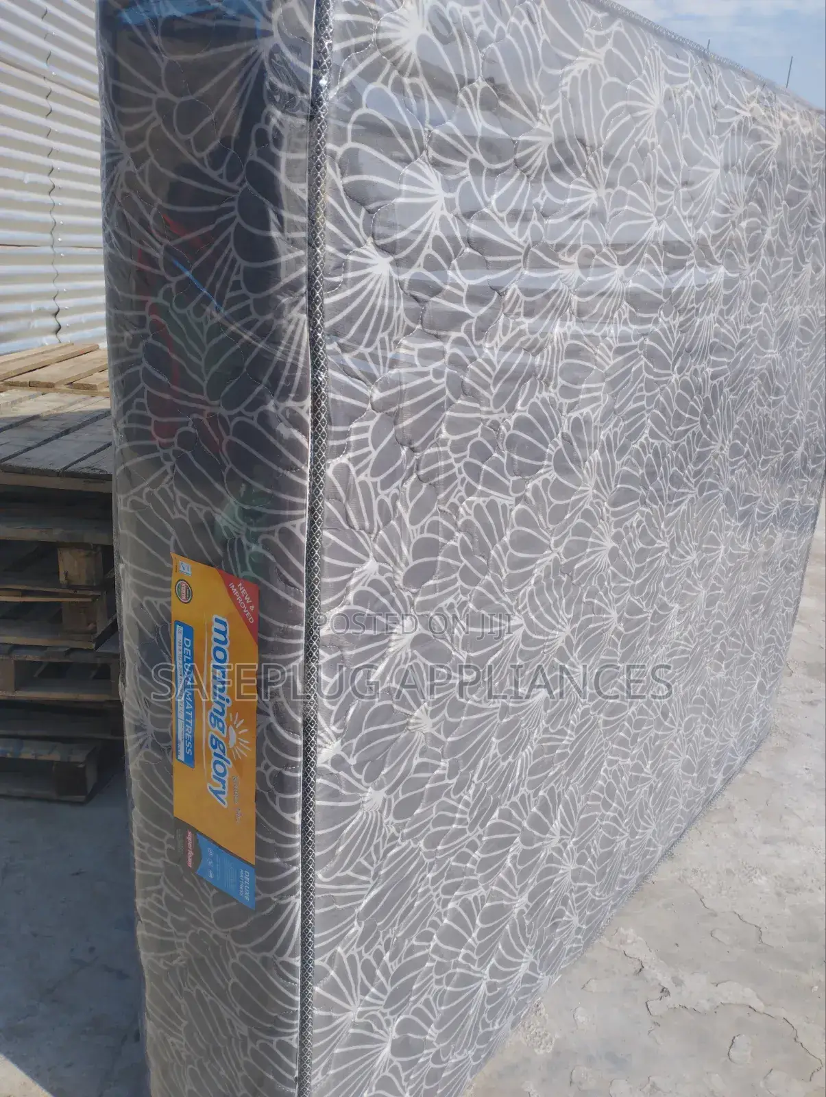 Morning Glory 5x6x12 Inch Quilted Deluxe High Density Mattress