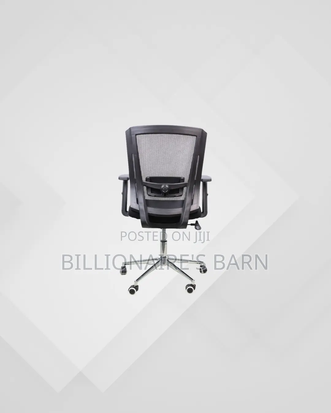 Barn Origin Chair Mid Back Chrome for Everyday Seating Comfort