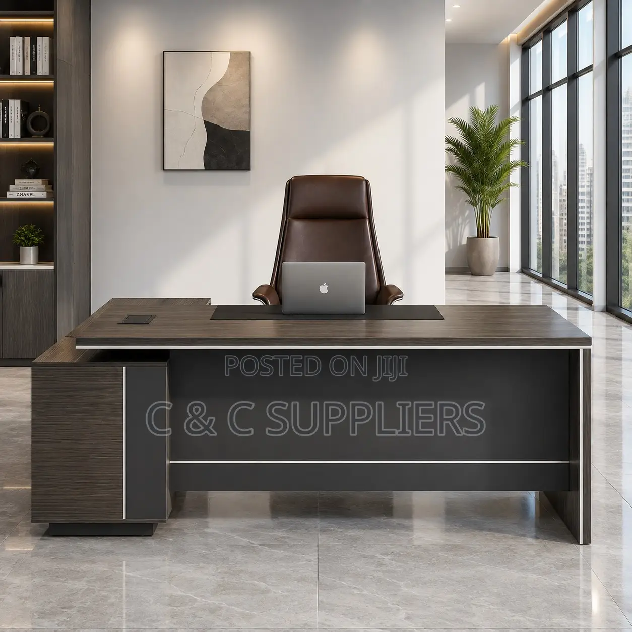 Advanced L-Shaped Office Desk-180cm