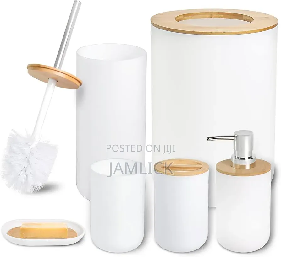 6pc Bathroom Can Organizer Set - Pm