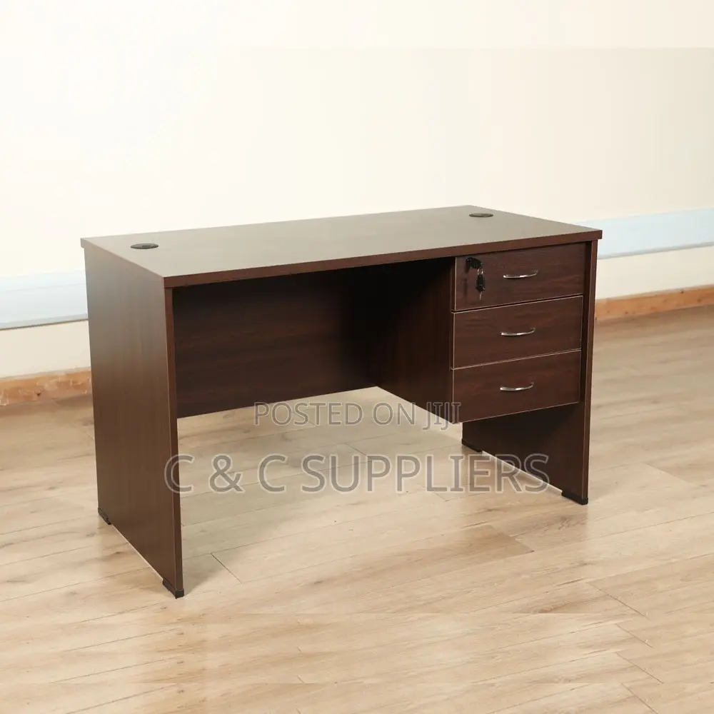 Clerical Brown Customized Computer Desk