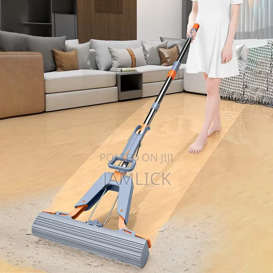 38cm × 110cm Self-Wringing Super Absorbent Sponge Mop - Pm