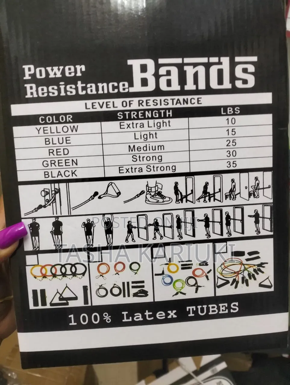 Full Body Exercise Resistance Bands 11 in 1
