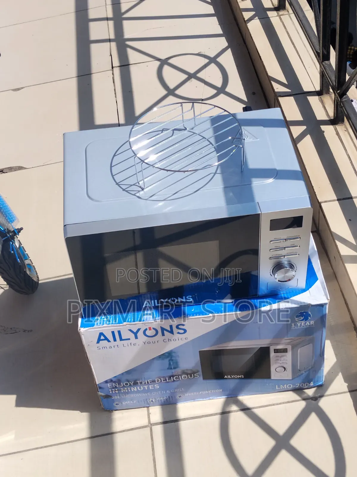 Ailyons 20l Manual Microwave With Grill