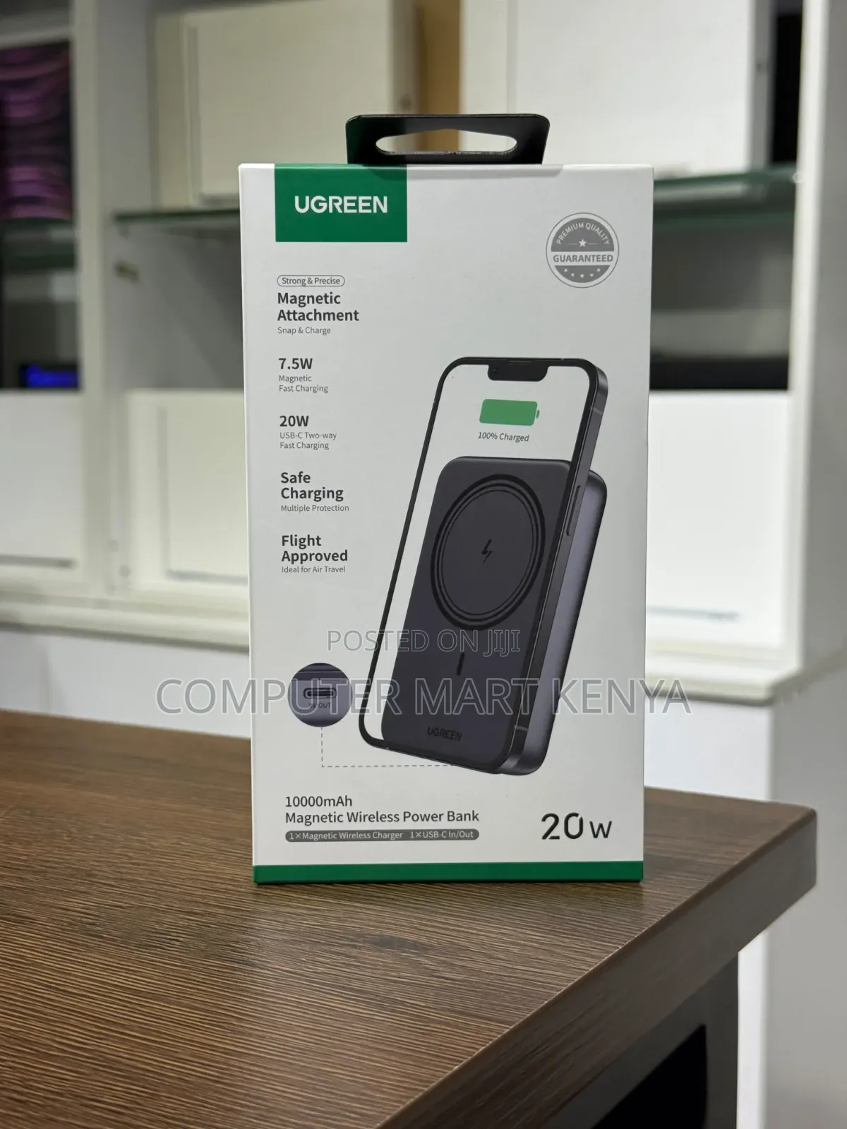 Ugreen 10000mah Magnetic Wireless Power Bank