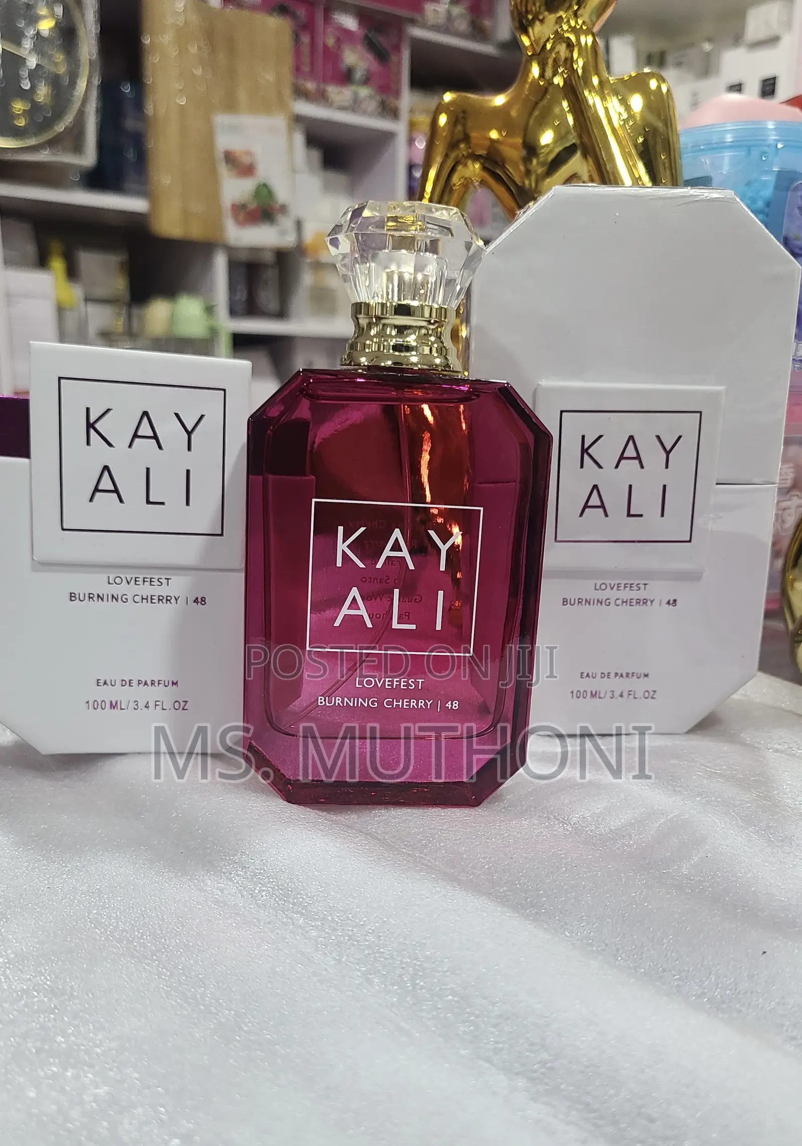 100ml Kayali Lovefest Burning Cherry | 48 Eau De Parfum.