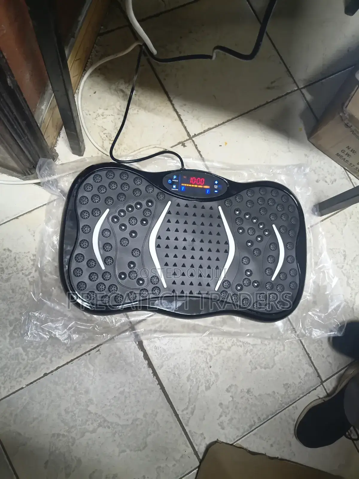 Portable Fitness Vibration Plate With Led Display