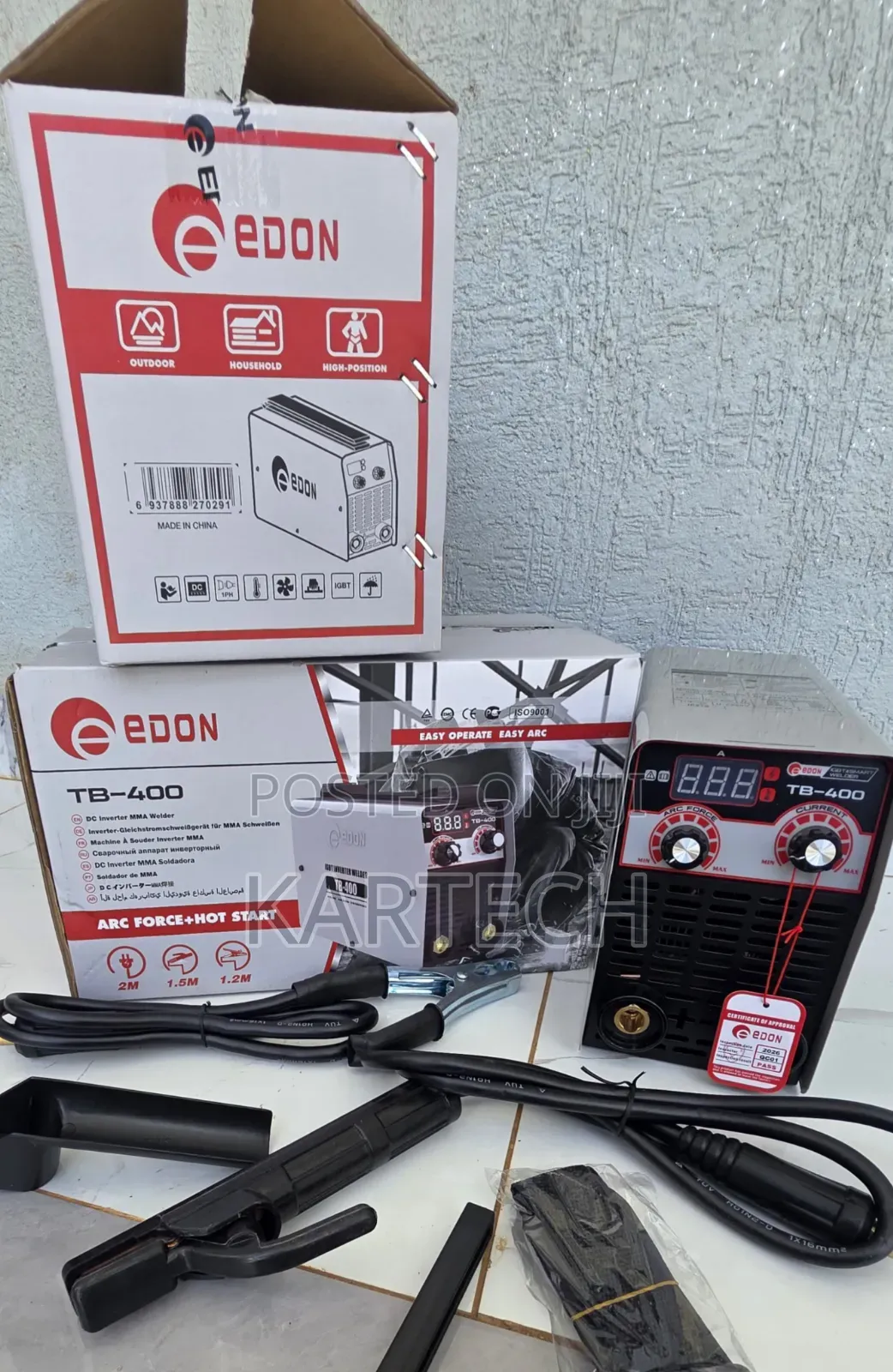 Edon Tb-400 Digital Inverter Welding Machine (Mma Arc Welder)